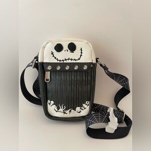 Nightmare Before Christmas Jack Skellington Crossbody Bag Purse Buckle Down